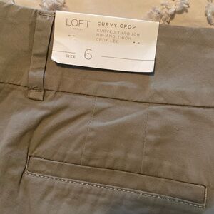 Loft Outlet Curvy Crop Pants Size 6